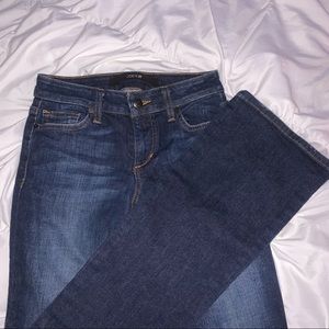 Midrise bootcut jeans